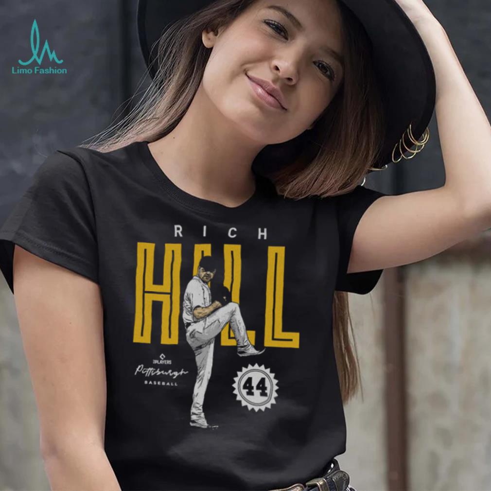 Rich Hill Pittsburgh Card WHT Shirt Rich Hill Pittsburgh Card WHT Shirt