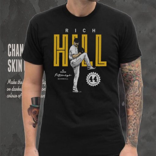 Rich Hill Pittsburgh Card WHT Shirt