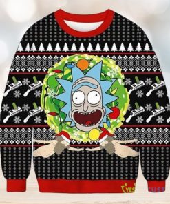 Rick And Morty Christmas Sweater