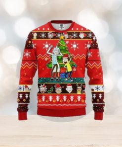 Rick and Morty Ugly Christmas Sweater