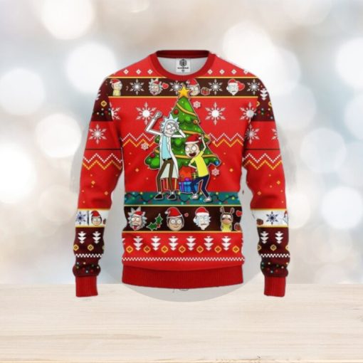 Rick and Morty Ugly Christmas Sweater