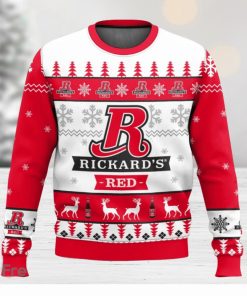 Rickards Red Beer All Over Printed Ugly Christmas Sweater Trending Christmas Gift Ideas