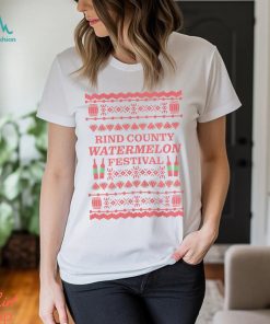 Rind County Watermelon Festival Ugly Christmas Shirt