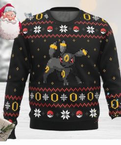 Ring Of Umbreon Pokemon Christmas AOP Sweater