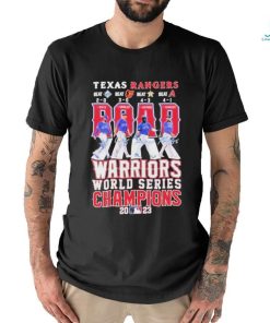 Road Warriors Texas Rangers Abbey Road World Series Champions 2023 Signatures Shirt