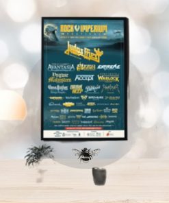 Rock Imperium Festival From 19 To 22 June 2024 Lined Up Home Decor Poster Canvas