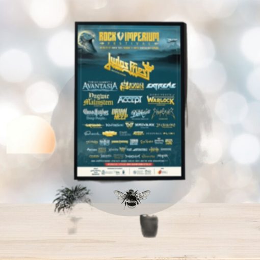 Rock Imperium Festival From 19 To 22 June 2024 Lined Up Home Decor Poster Canvas