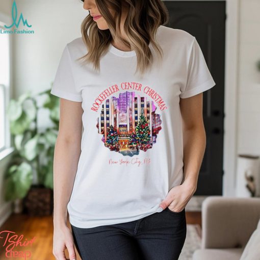 Rockefeller Center Christmas in New York shirt