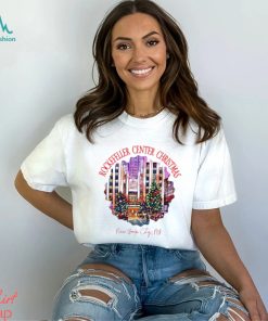 Rockefeller Center Christmas in New York shirt