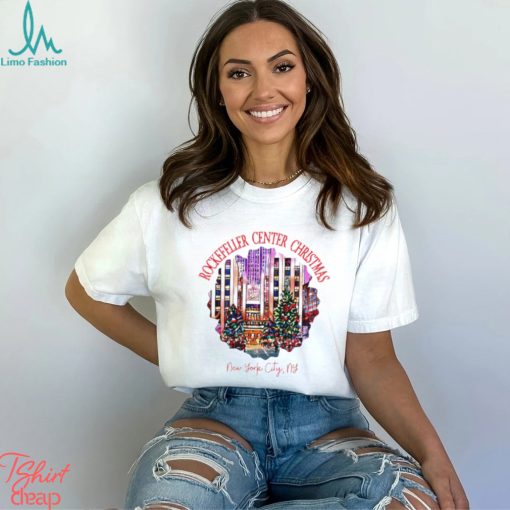 Rockefeller Center Christmas in New York shirt