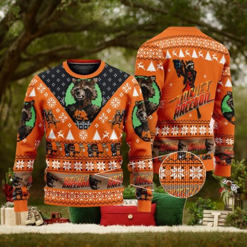 Rocket Raccoon Marvel Comics Ugly Christmas 3D Sweater For Men And Women