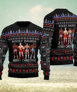 Rocky Balboa Ugly Christmas Sweater Christmas Holiday Gift For Men And Women