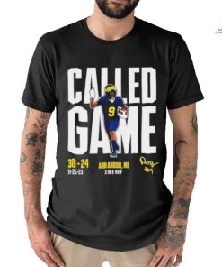 Rod Moore Called Game Vs Osu Michigan History 3 In A Row 11 25 23 shirt