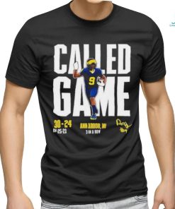 Rod Moore Called Game Vs Osu Michigan History 3 In A Row 11 25 23 shirt