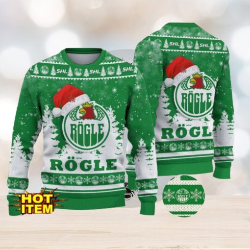 Rogle BK SHL Sweden Hockey League Ugly Christmas Sweater Christmas Gift