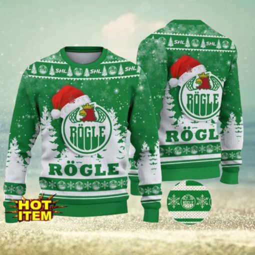 Rogle BK SHL Sweden Hockey League Ugly Christmas Sweater Christmas Gift