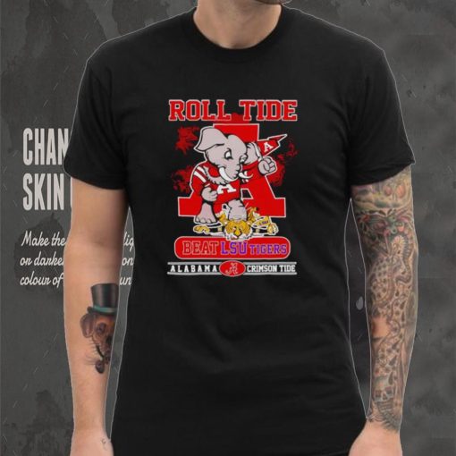 Roll Tide beat LSU Tigers Alabama Crimson Tide shirt