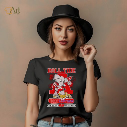 Roll Tide beat LSU Tigers Alabama Crimson Tide shirt