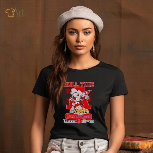 Roll Tide beat LSU Tigers Alabama Crimson Tide shirt