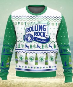 Rolling Rock 3D Sweater Christmas Gift Ugly Christmas Sweater