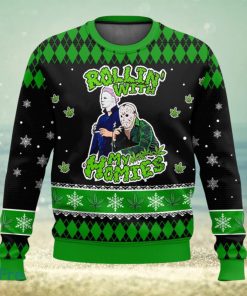 Rolling With My Homies 3D Sweater Christmas Gift Ugly Christmas Sweater