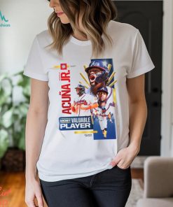 Ronald Acuña Jr. is the 2023 National League Most Valuable Player shirt