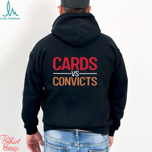 Ronda Miller Cards Vs Convicts Shirt