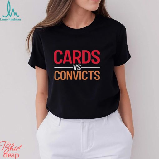Ronda Miller Cards Vs Convicts Shirt