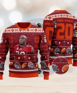 Ronde Barber tampa bay buccaneers NFL Ugly Christmas 3D Sweater For Men And Women