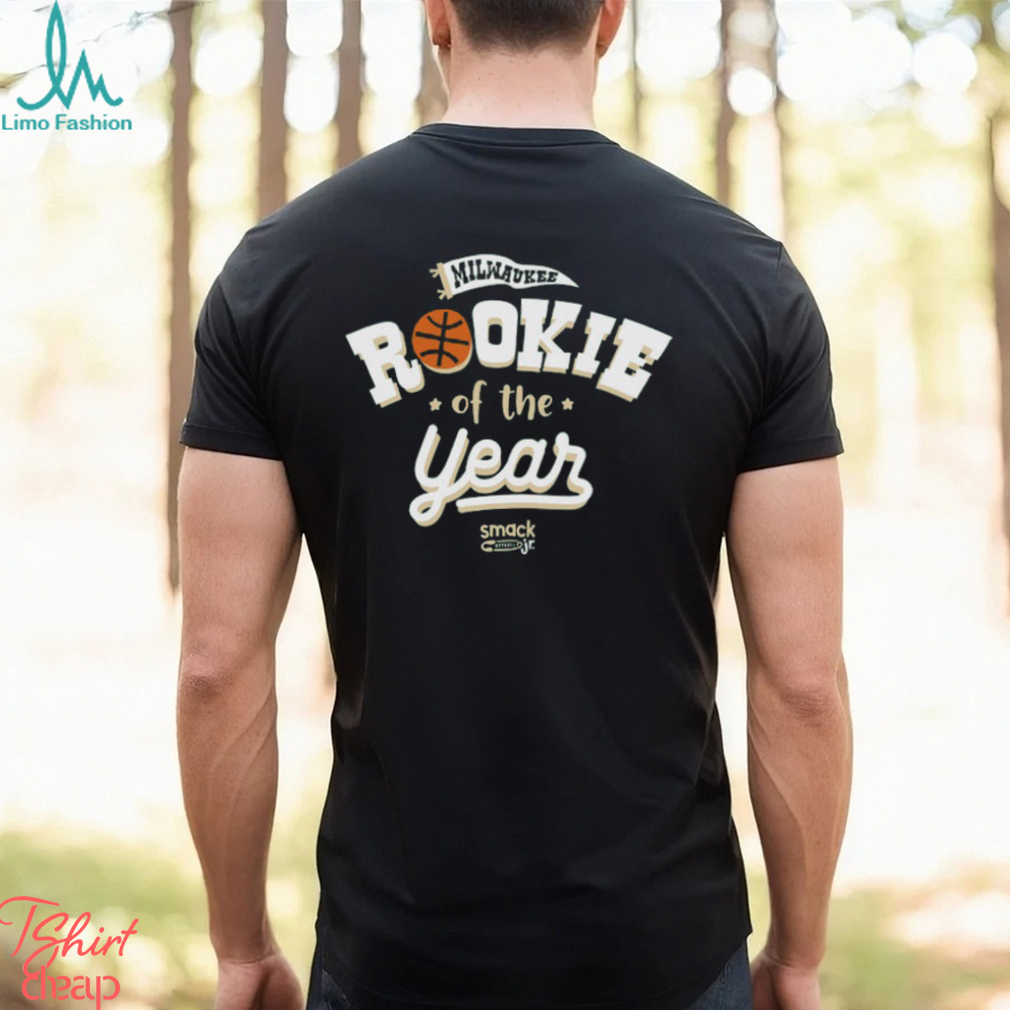 Rookie Of The Year for Milwaukee Basketball Fans Shirt Rookie Of The Year for Milwaukee Basketball Fans Shirt