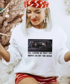 Rory and Jess ayhtdws all i know is that you drove us off the road shirt