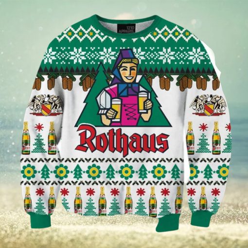 Rothaus Ugly Christmas Sweater, Gift for Christmas Holiday