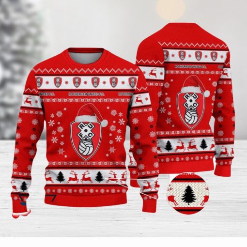 Rotherham United Ugly Christmas Sweater Great Gift For Fans