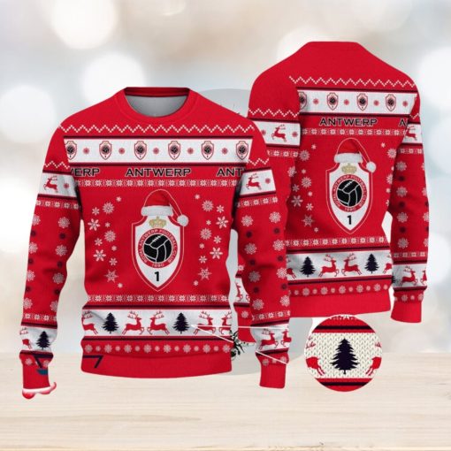 Royal Antwerp F.C Ugly Christmas Sweater Great Gift For Fans