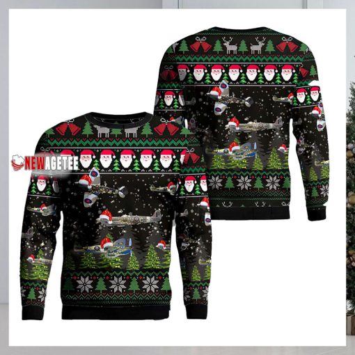 Royal Canadian Air Force Spitfires Christmas Sweater