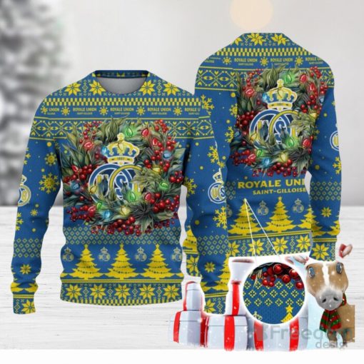 Royale Union Saint Gilloise Ugly Christmas Sweater Gift Ideas For Fans