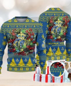 Royale Union Saint Gilloise Ugly Christmas Sweater Gift Ideas For Fans