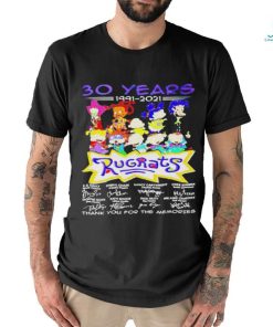 Rugrats 30 years 1991 2021 thank You for the memories signatures t shirt