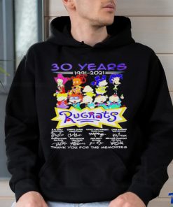 Rugrats 30 years 1991 2021 thank You for the memories signatures t shirt