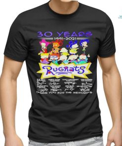 Rugrats 30 years 1991 2021 thank You for the memories signatures t shirt
