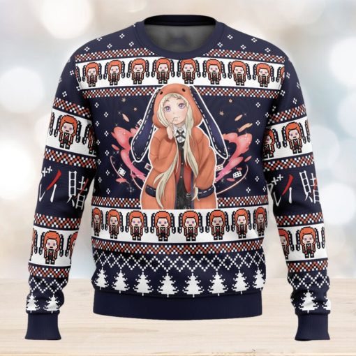 Runa Yomozuki Kakegurui Ugly Christmas Sweater