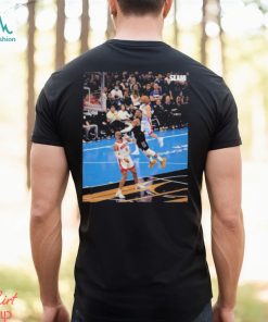 Russell Westbrook Dunk Covered Dillon Brooks Whole Face T Shirt