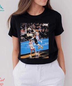 Russell Westbrook Dunk Covered Dillon Brooks Whole Face T Shirt