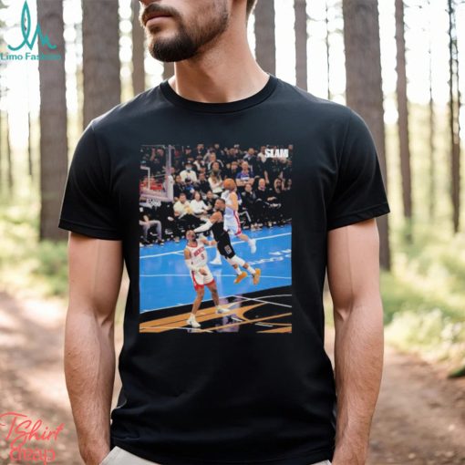 Russell Westbrook Dunk Covered Dillon Brooks Whole Face T Shirt