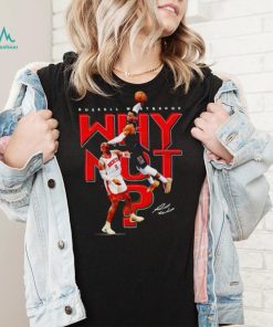 Russell Westbrook slam dunk why not signature shirt