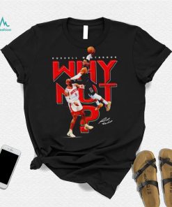 Russell Westbrook slam dunk why not signature shirt