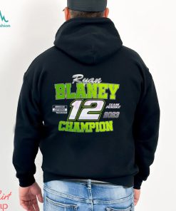Ryan Blaney 2023 NASCAR Cup Series Champion Shirt