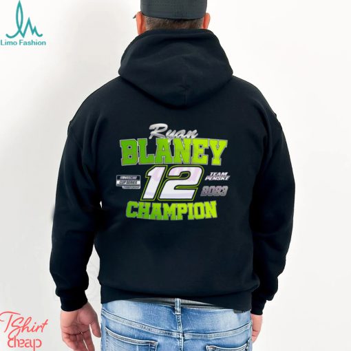 Ryan Blaney 2023 NASCAR Cup Series Champion Shirt
