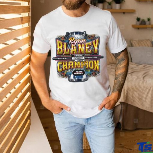 Ryan Blaney 2023 NASCAR Cup Series Champion Team Penske Shirt