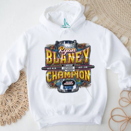 Ryan Blaney 2023 NASCAR Cup Series Champion Team Penske Shirt